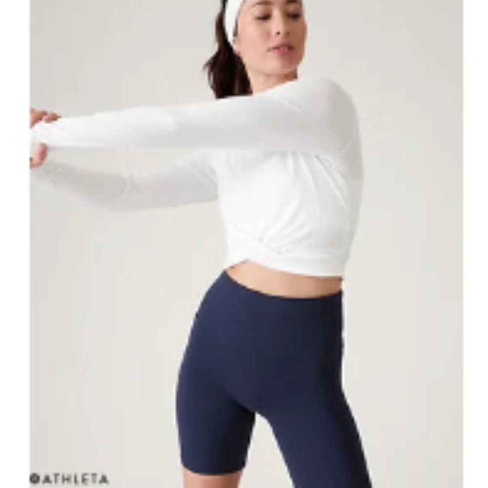 Athleta With Ease Twist Top